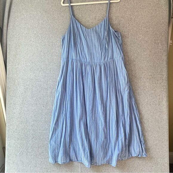 Old Navy Blue Striped Cami Sundress XXL - Picture 1 of 11
